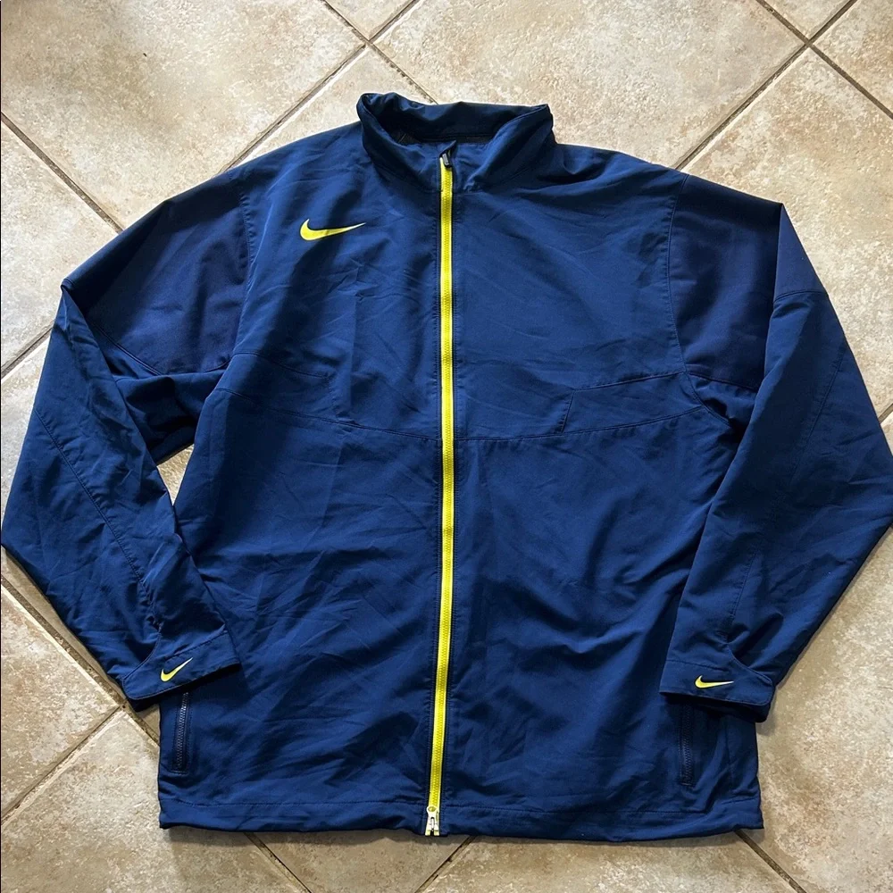 Nike Golf Zip Up Windbreaker Jacket Mens size L - Picture 1 of 5